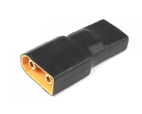 Power adapterconnector - XT-90 connector vrouw > TRX connector man 1 st